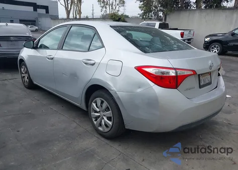 2014 Toyota Corolla Le from USA, damaged, VIN 2T1BURHE2EC177793